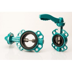 Electric actuated wafer valve DN40- 220v On Off