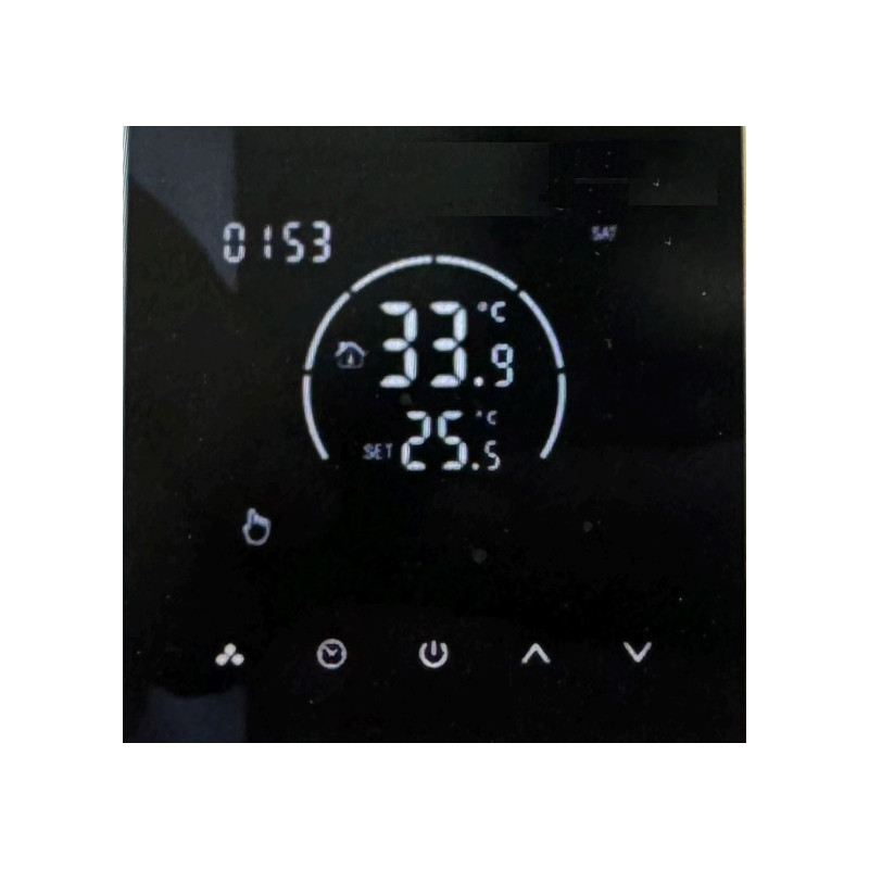 Digital programmable room thermostat