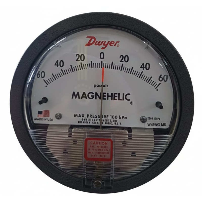 Dwyer Magnehelic 2300-120Pa Fark Basınç Göstergesi