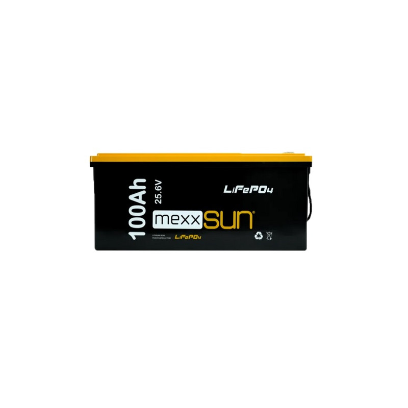 Mexxsun 25.6V 100Ah Lityum Akü LiFePo4