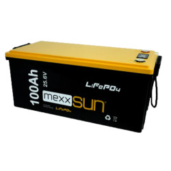 Mexxsun 25.6 V 100 Ah Lityum Akü LiFePo4