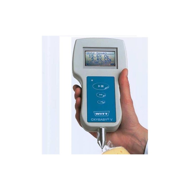WITT-GASETECHNIK OXYBABY M+ O2 CO2 Ambalajlı Gıda Gazı Ölçüm Cihazı