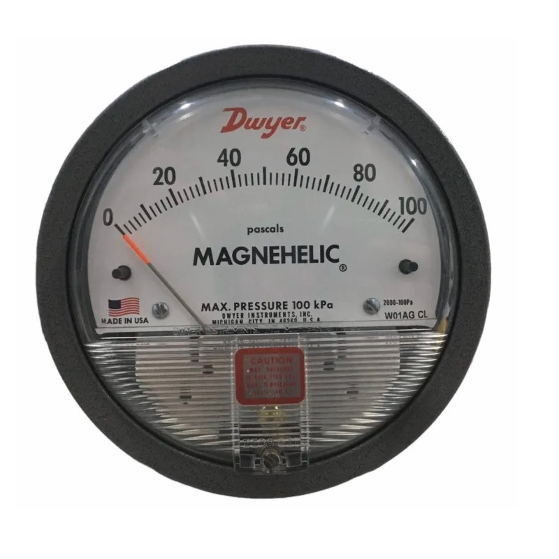 Dwyer Magnehelic 2000-100Pa Fark Basınç Göstergesi